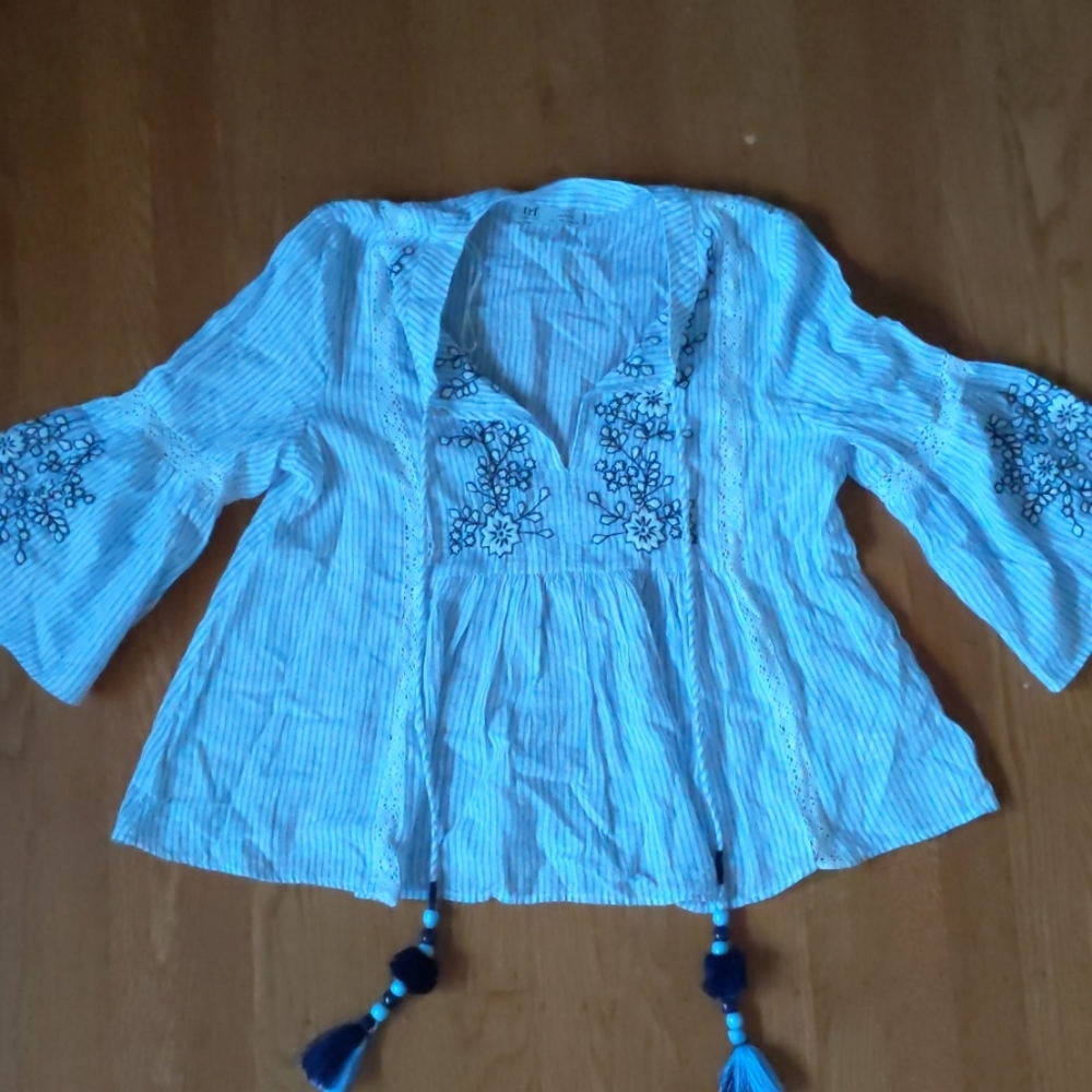 Zara bohemian top